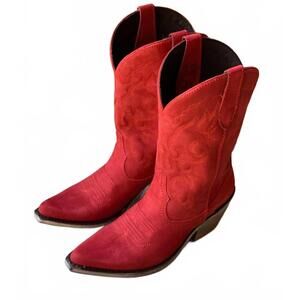 NEW LIBERTY BOOT CO. women's sienna liberty boot - medium in red